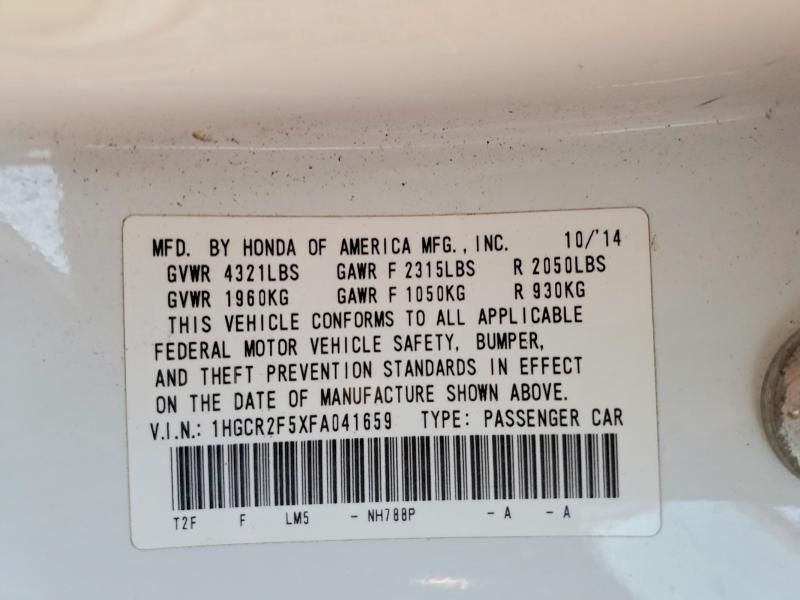 2015 Honda Accord Sport