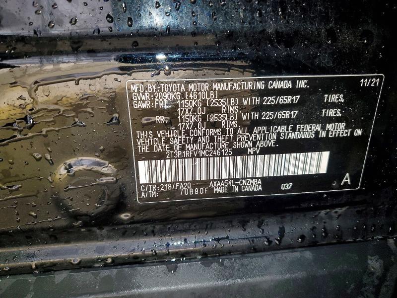 2021 Toyota Rav4 xle