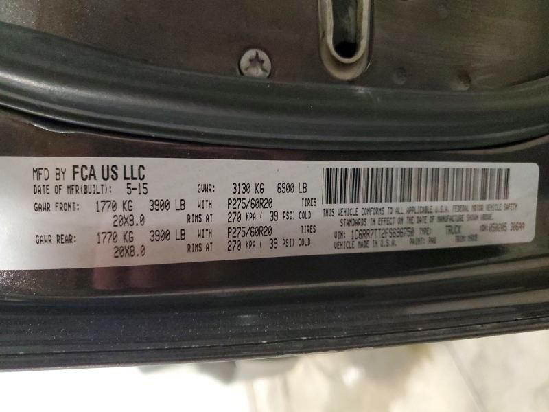 2015 Dodge Ram 1500 slt