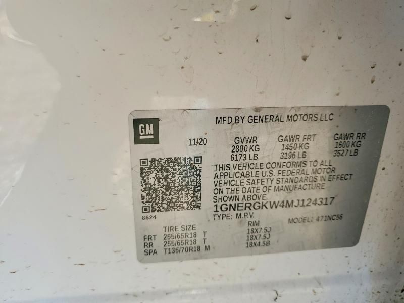 2021 Chevrolet Traverse lt