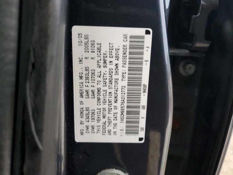 2006 Honda Accord ex