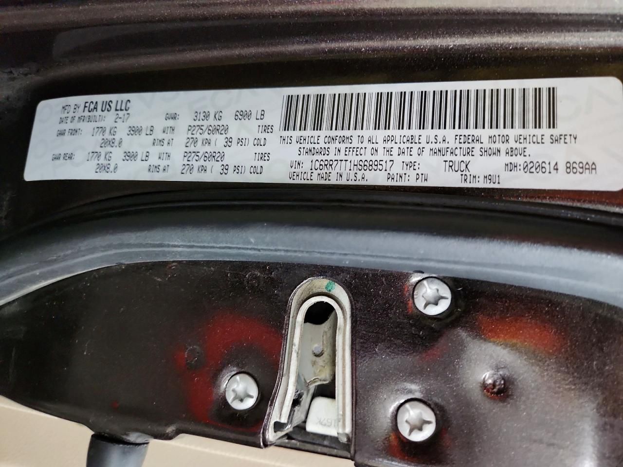 2017 Dodge Ram 1500 slt