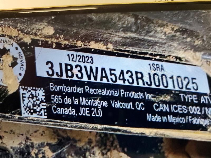 2024 Can-Am Outlander xmr atv