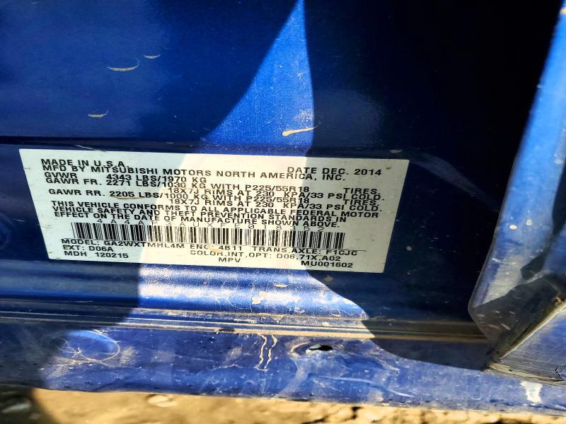 2015 Mitsubishi Outlander Sport es