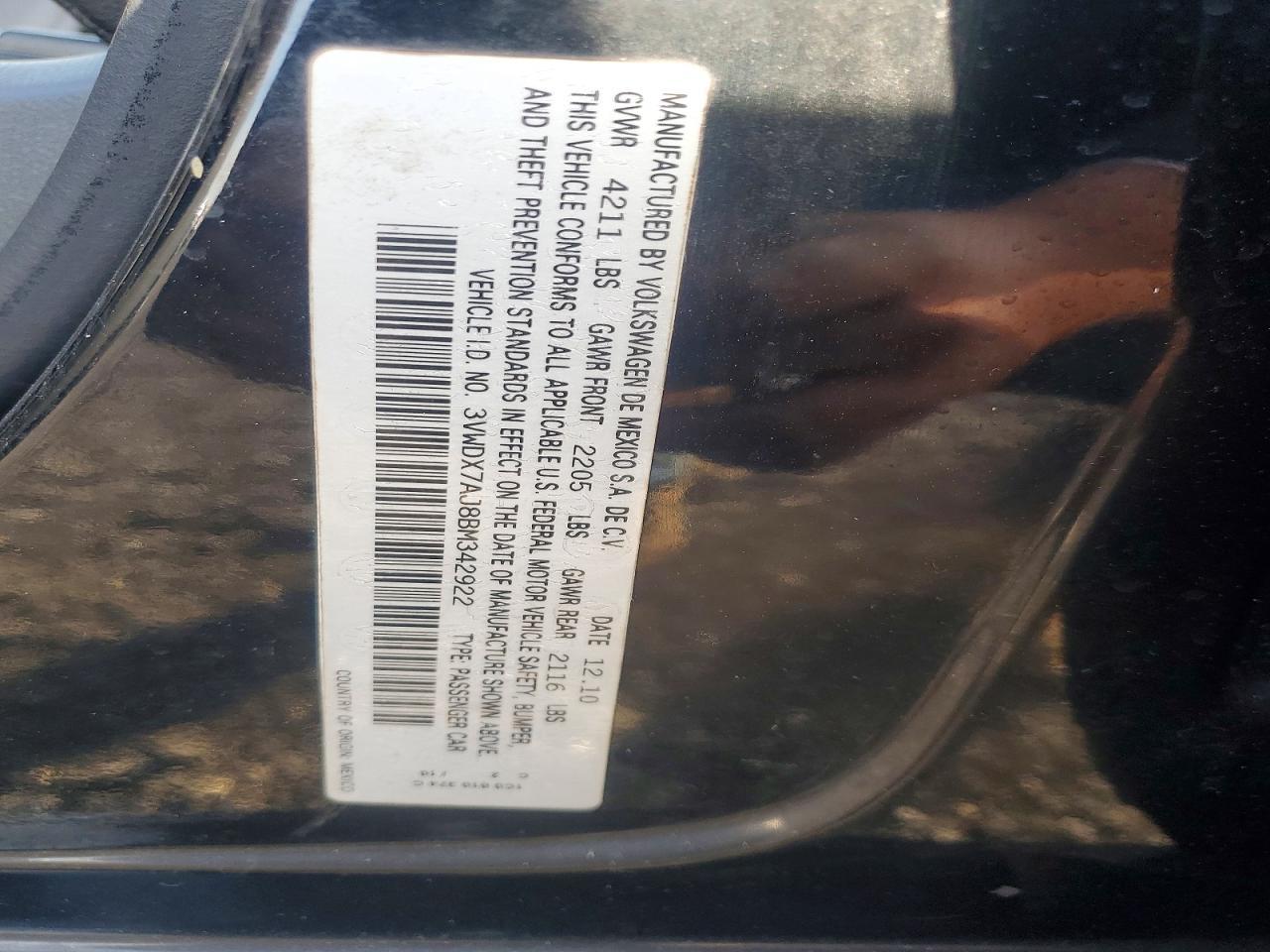 2011 Volkswagen Jetta se