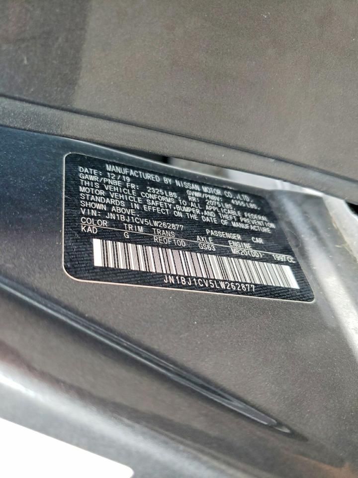 2020 Nissan Rogue Sport s