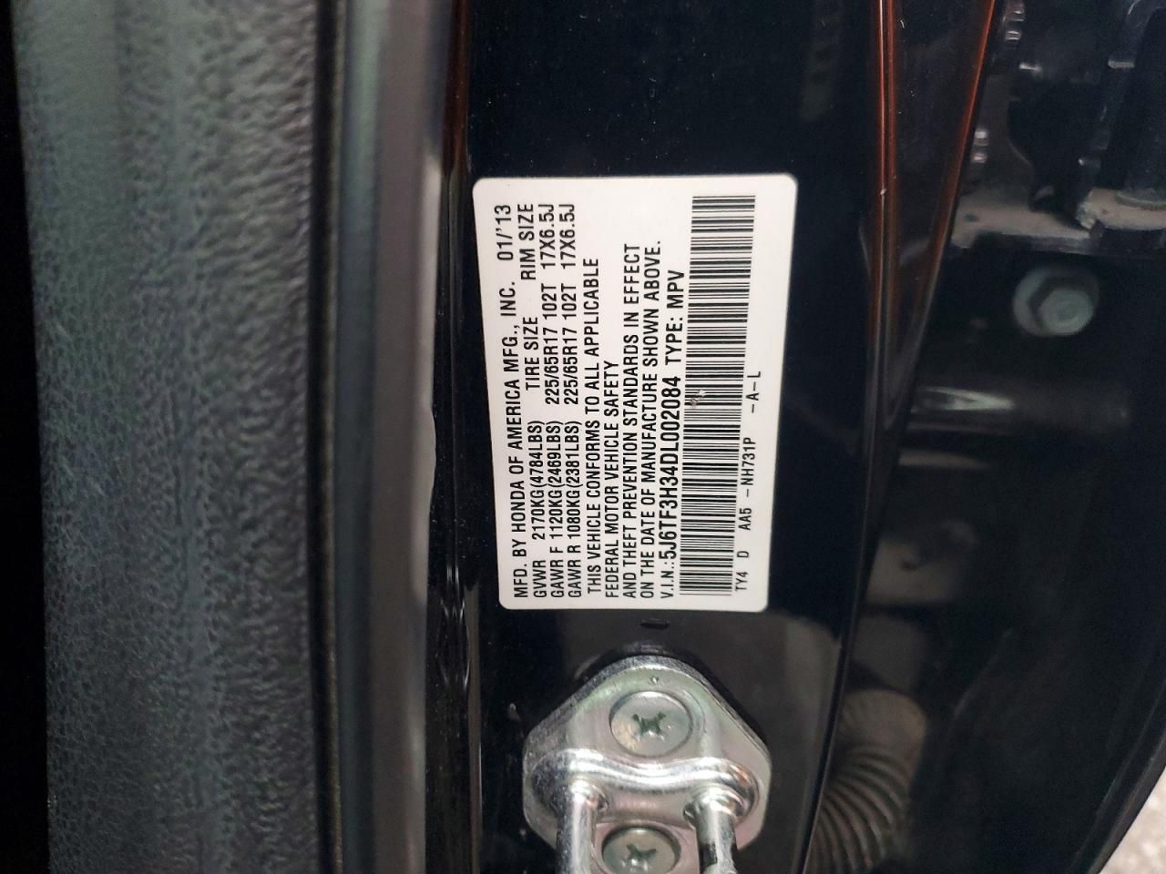 2013 Honda Crosstour ex