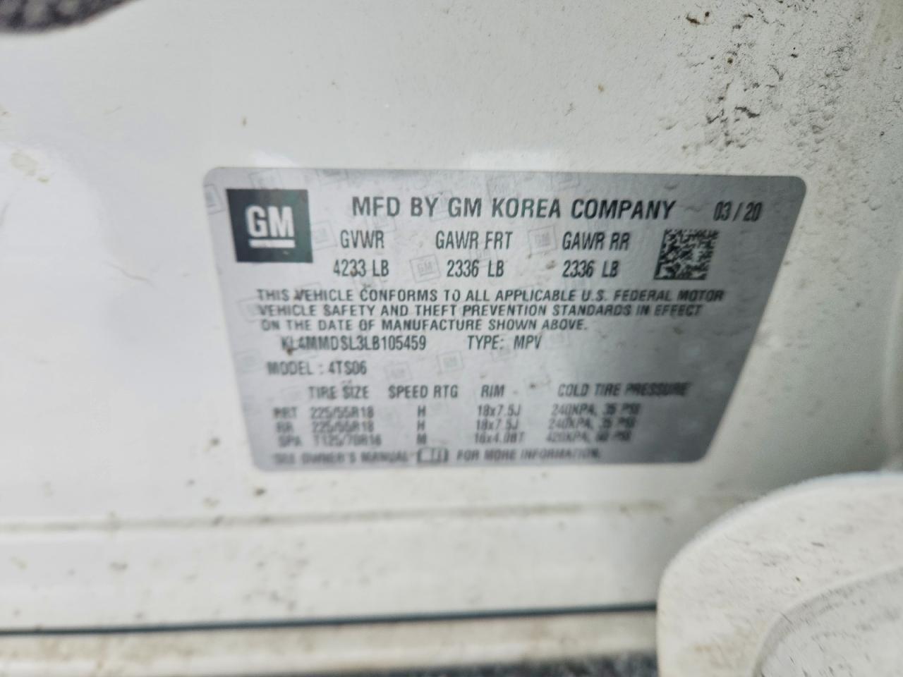 2020 Buick Encore gx Select