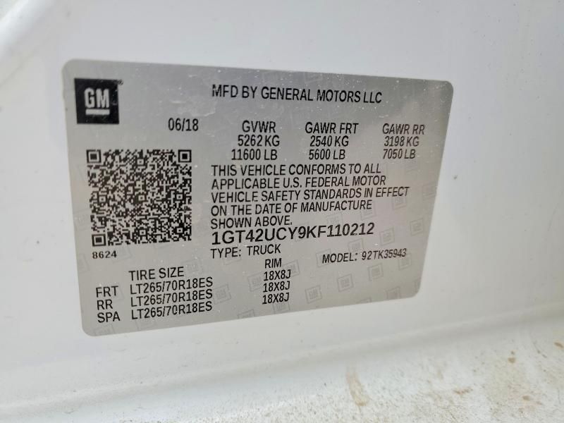 2019 GMC Sierra K3500 sle