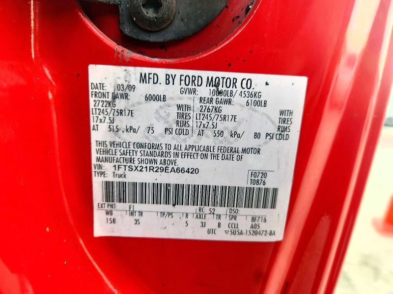 2009 Ford F250 Super Duty