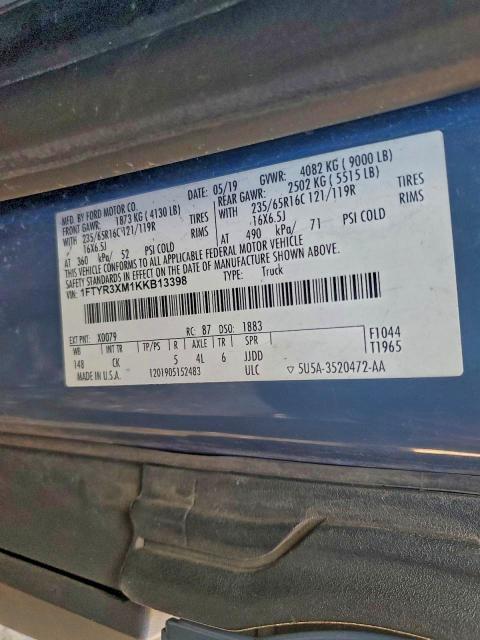 2019 Ford Transit T-250 Delivery van