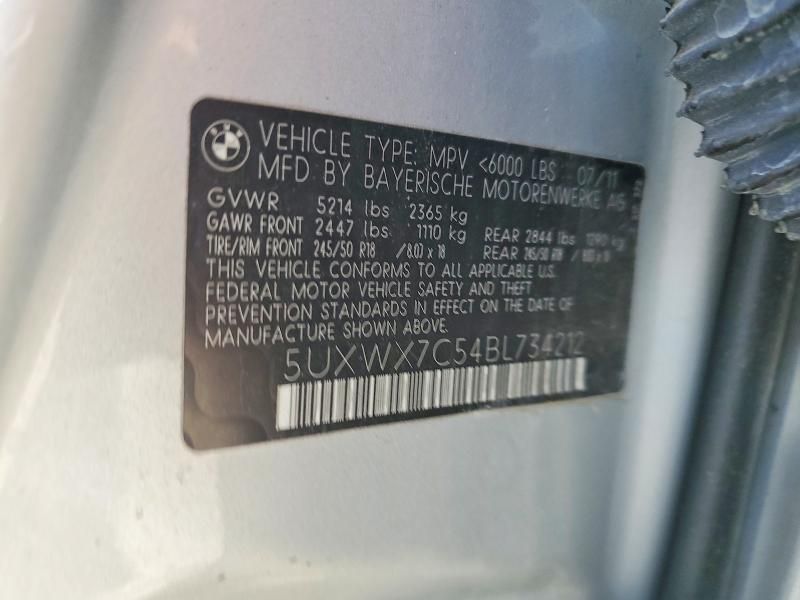 2011 BMW X3 Xdrive35i