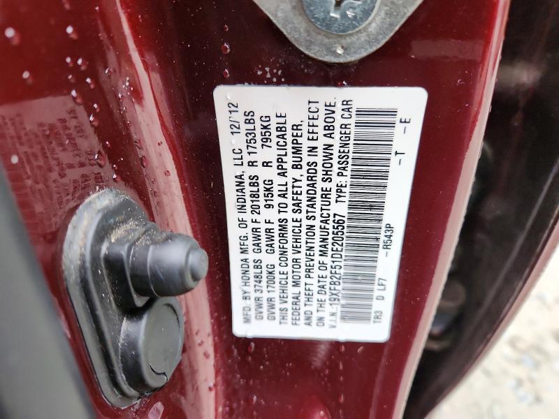 2013 Honda Civic lx
