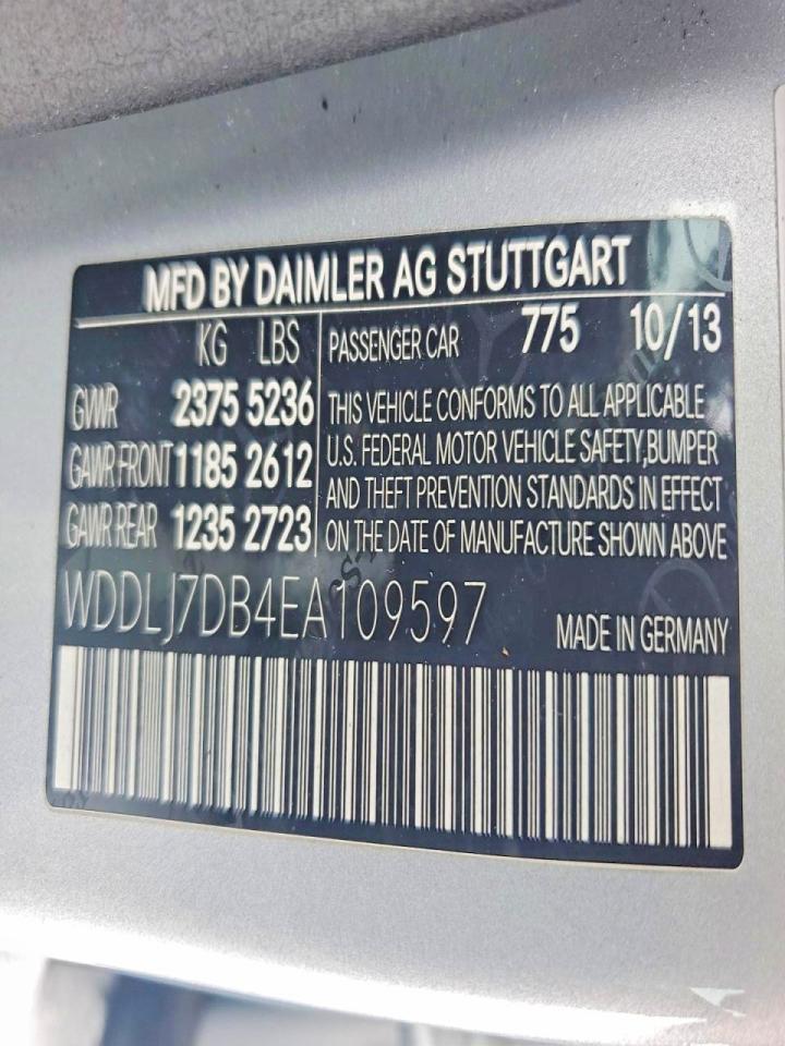 2014 Mercedes-Benz Cls 550