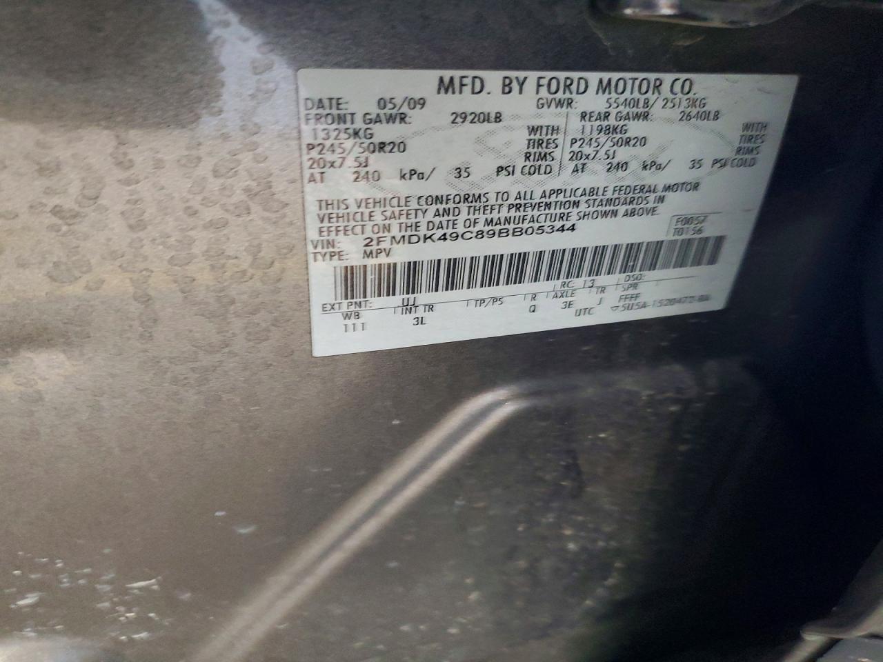 2009 Ford Edge Limited
