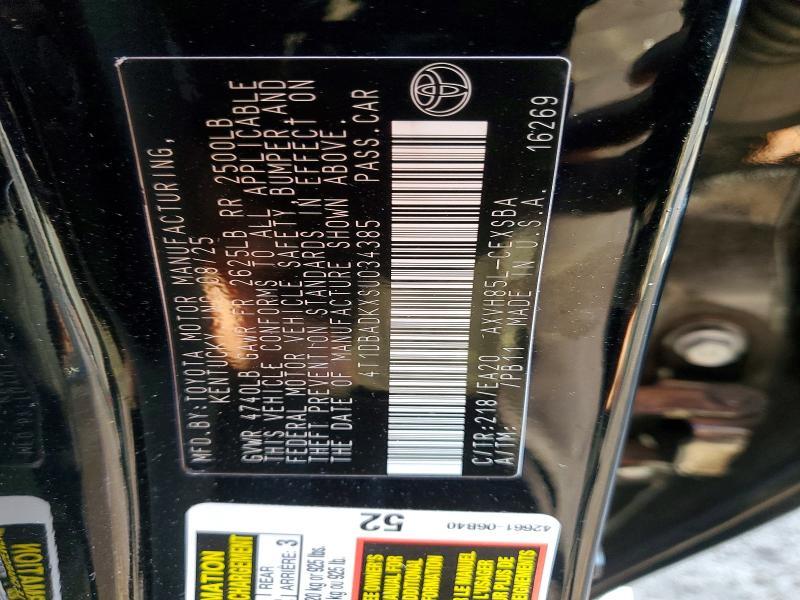2025 Toyota Camry xse