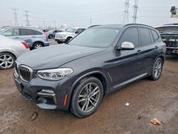 Salvage cars for sale from Copart Elgin, IL: 2018 BMW X3 Xdrivem40i