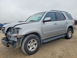 Vehiculos salvage en venta de Copart Houston, TX: 2004 Toyota Sequoia SR5