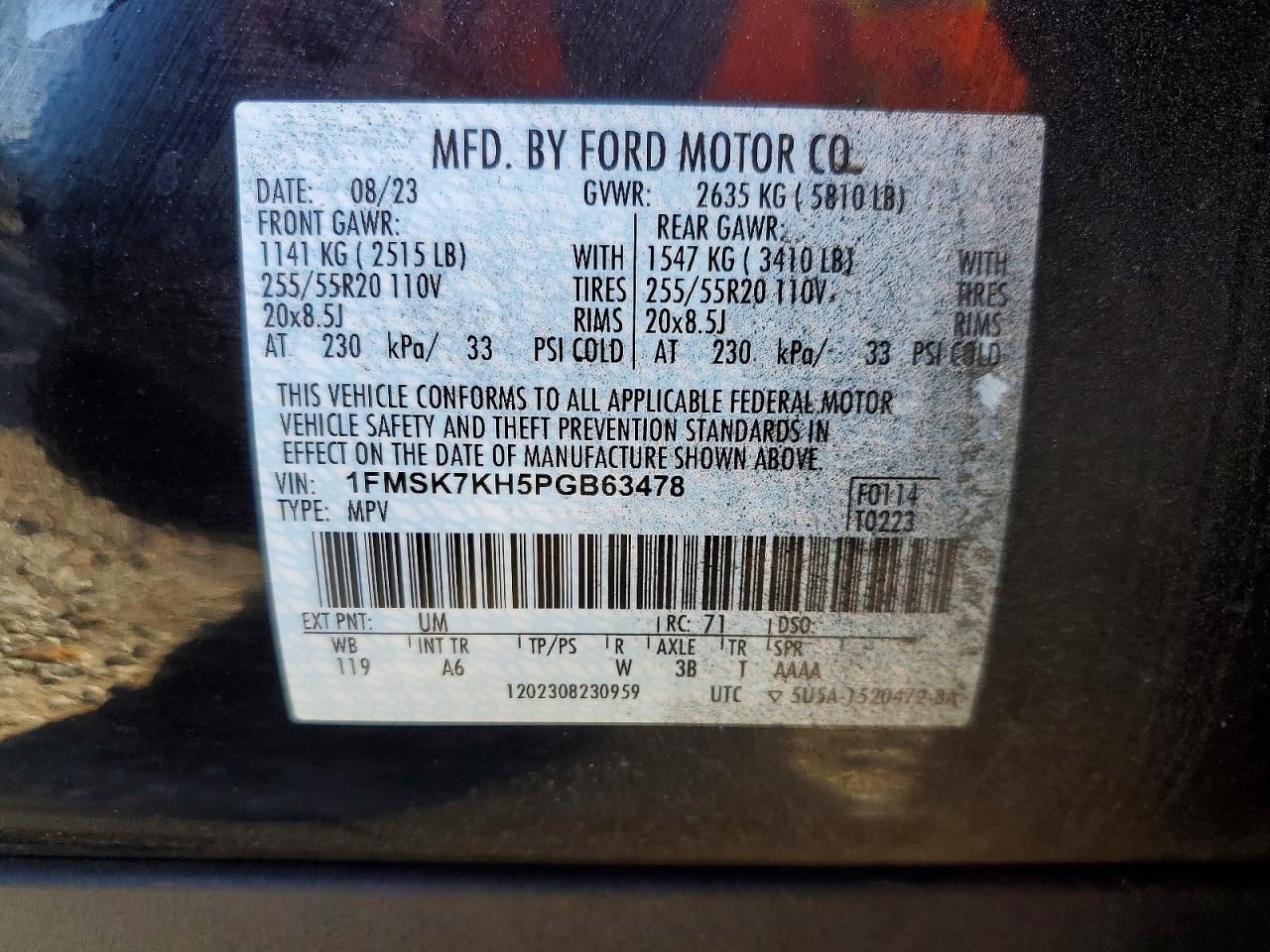 2023 Ford Explorer St-line