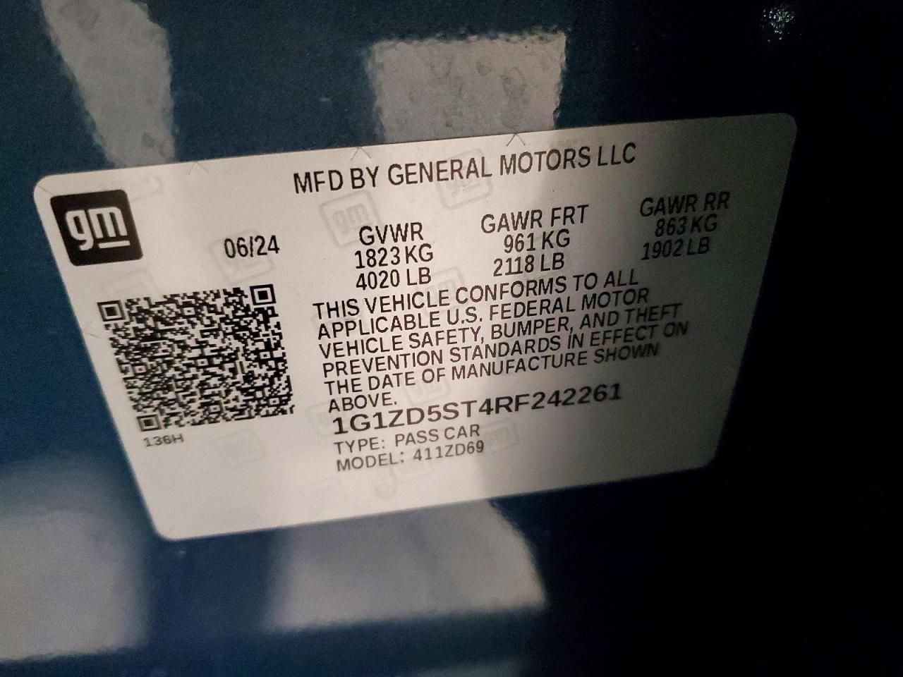 2024 Chevrolet Malibu lt