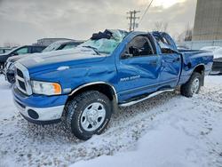 Salvage trucks for sale at Wayland, MI auction: 2003 Dodge RAM 2500 ST