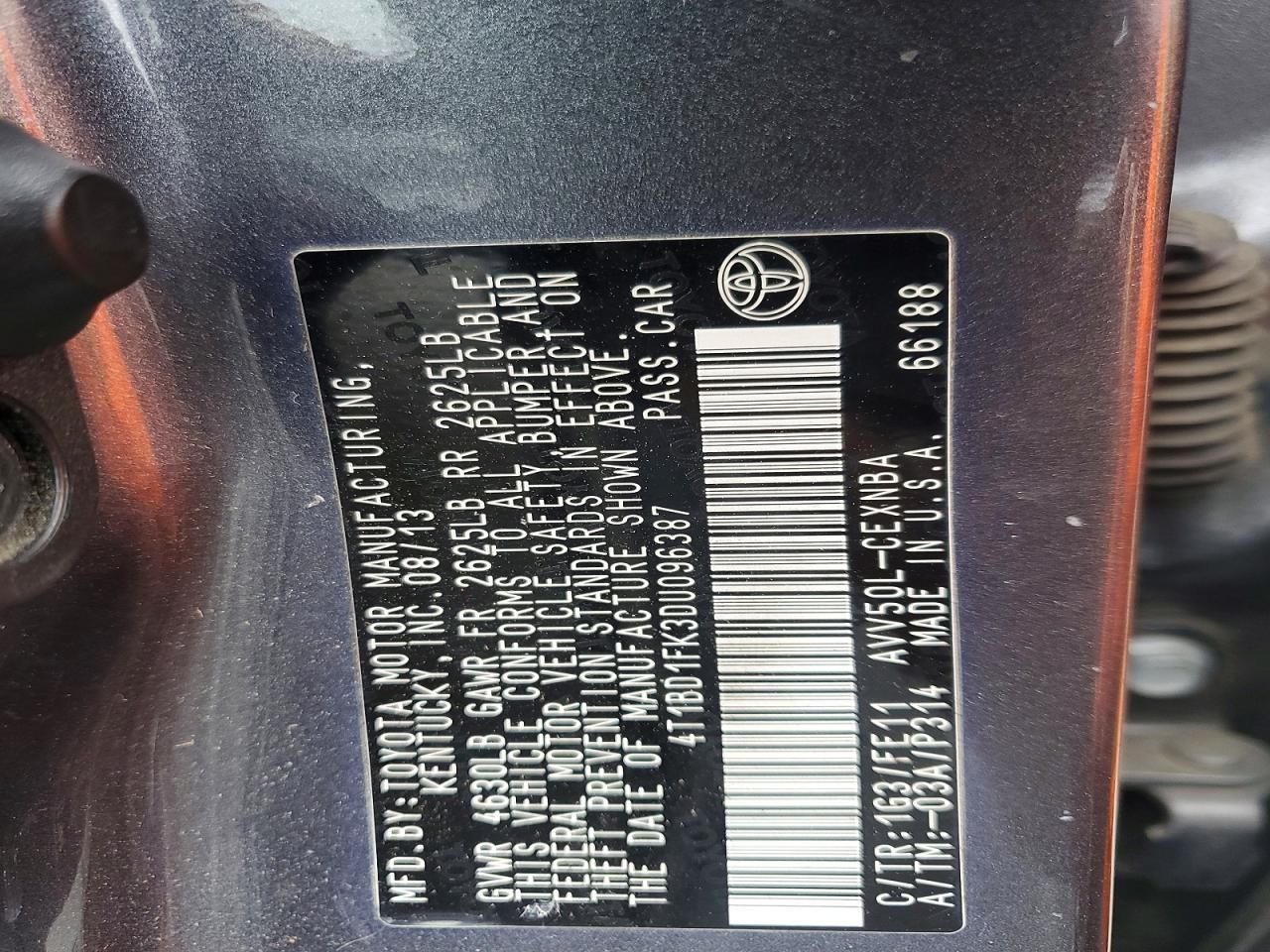 2013 Toyota Camry Hybrid