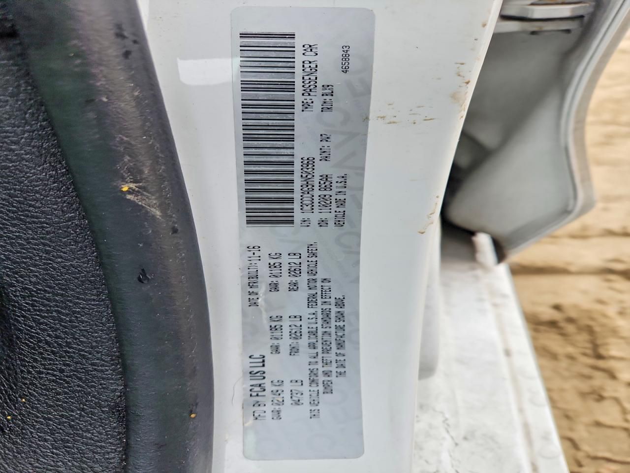 2017 Chrysler 200 Limited