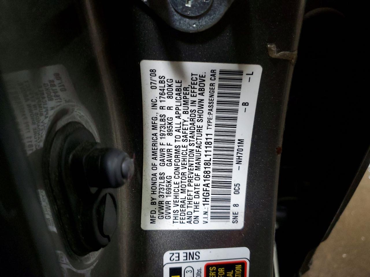 2008 Honda Civic ex