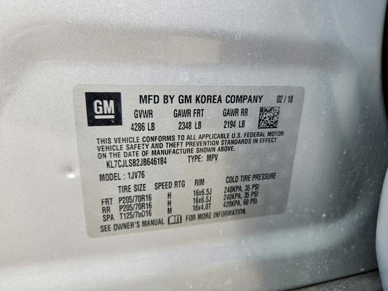 2018 Chevrolet Trax 1LT