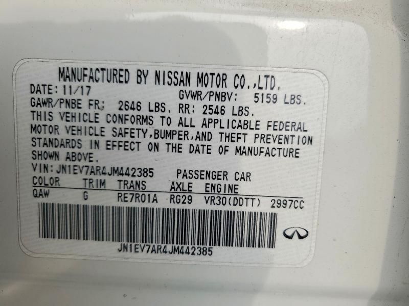 2018 Infiniti Q50 Luxe