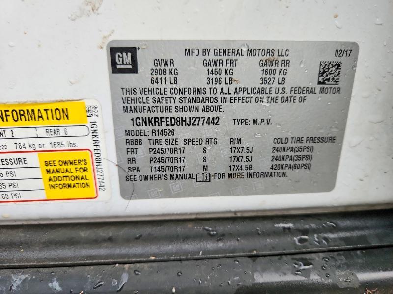 2017 Chevrolet Traverse ls