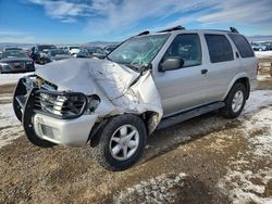 Nissan salvage cars for sale: 2002 Nissan Pathfinder le