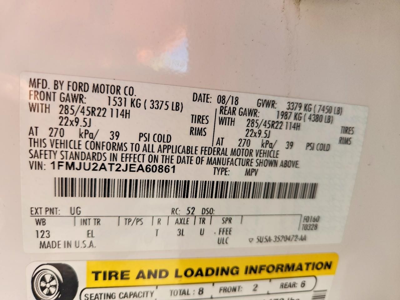 2018 Ford Expedition Limited