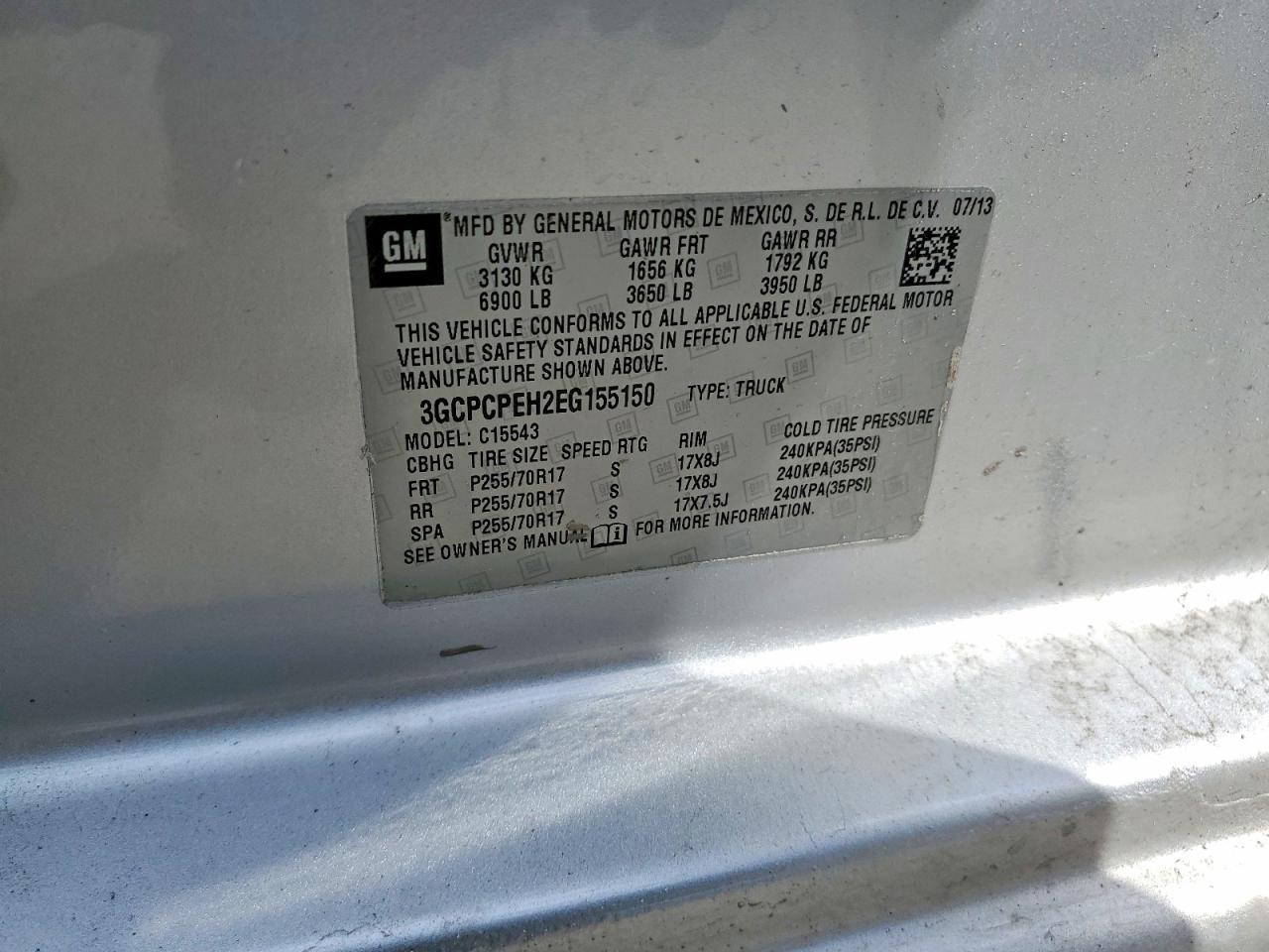 2014 Chevrolet Silverado C1500