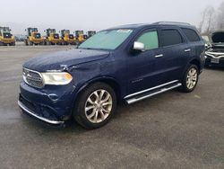 Dodge Durango salvage cars for sale: 2017 Dodge Durango Citadel