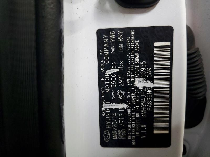 2015 Hyundai Genesis 5.0l