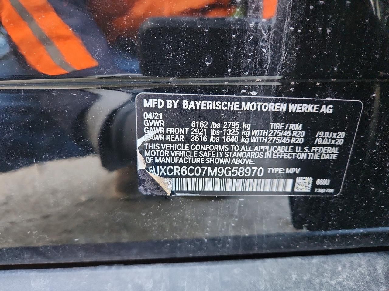 2021 BMW X5 Xdrive40i