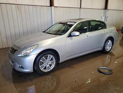 Infiniti salvage cars for sale: 2012 Infiniti G25
