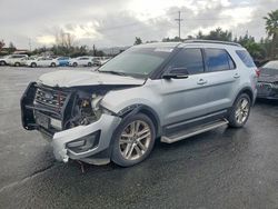 Ford Explorer salvage cars for sale: 2016 Ford Explorer xlt