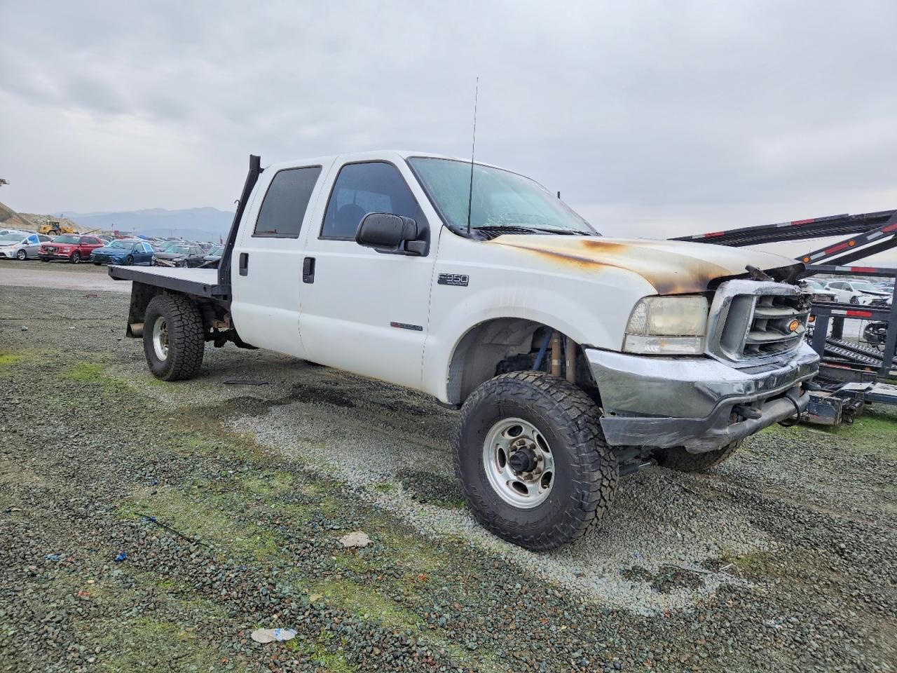 1999 Ford F350 Super Duty Flatbed Truck