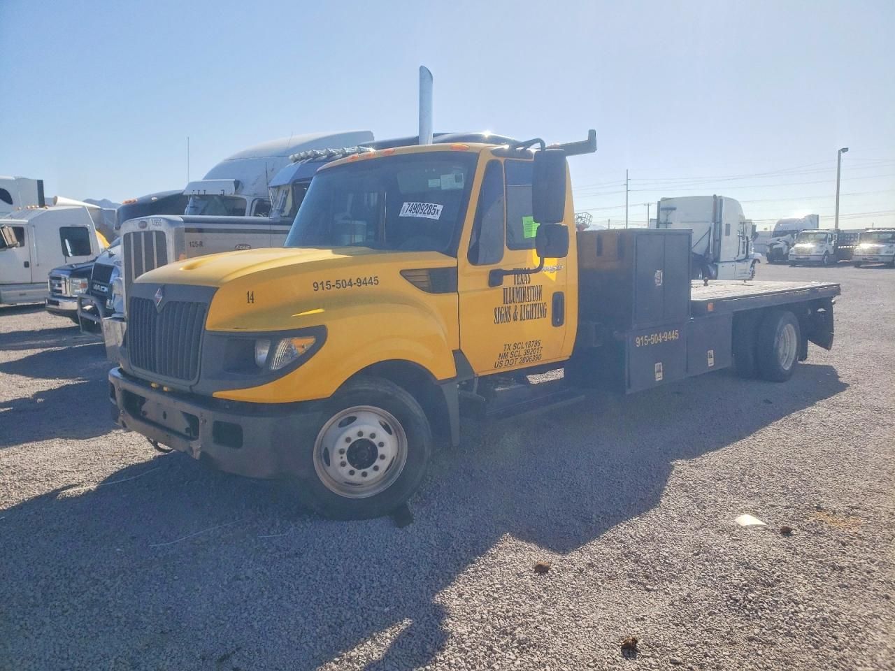 2014 International Terrastar Flatbed Truck