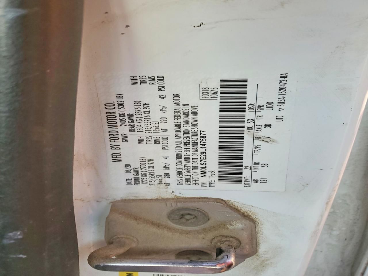 2020 Ford Transit Connect xl