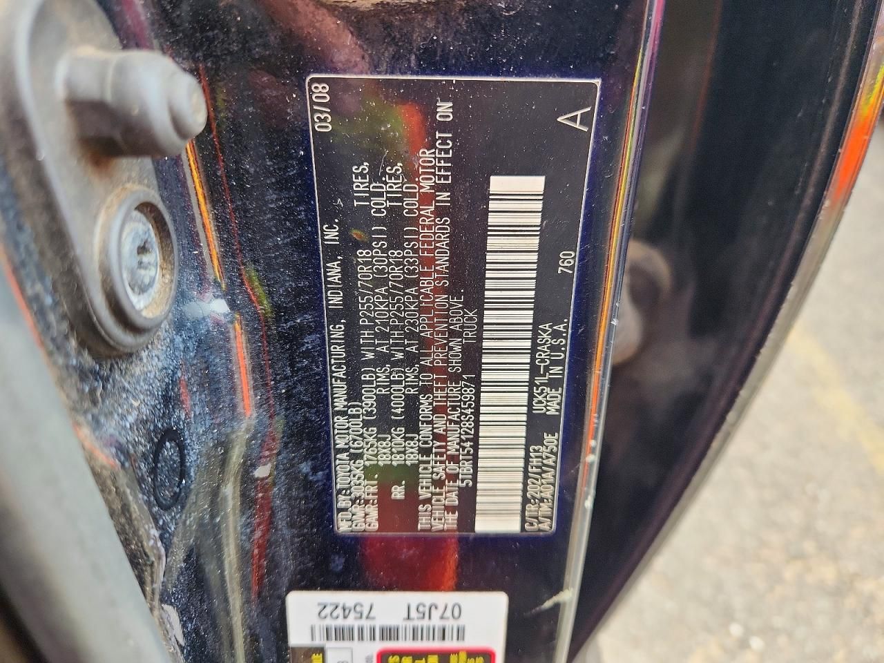 2008 Toyota Tundra Double cab