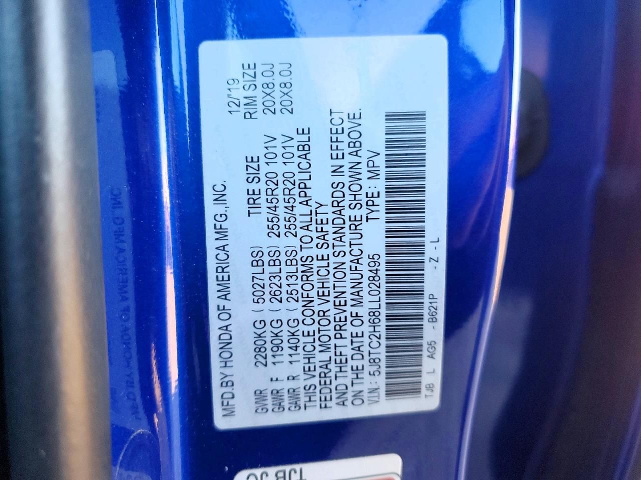 2020 Acura Rdx A-spec