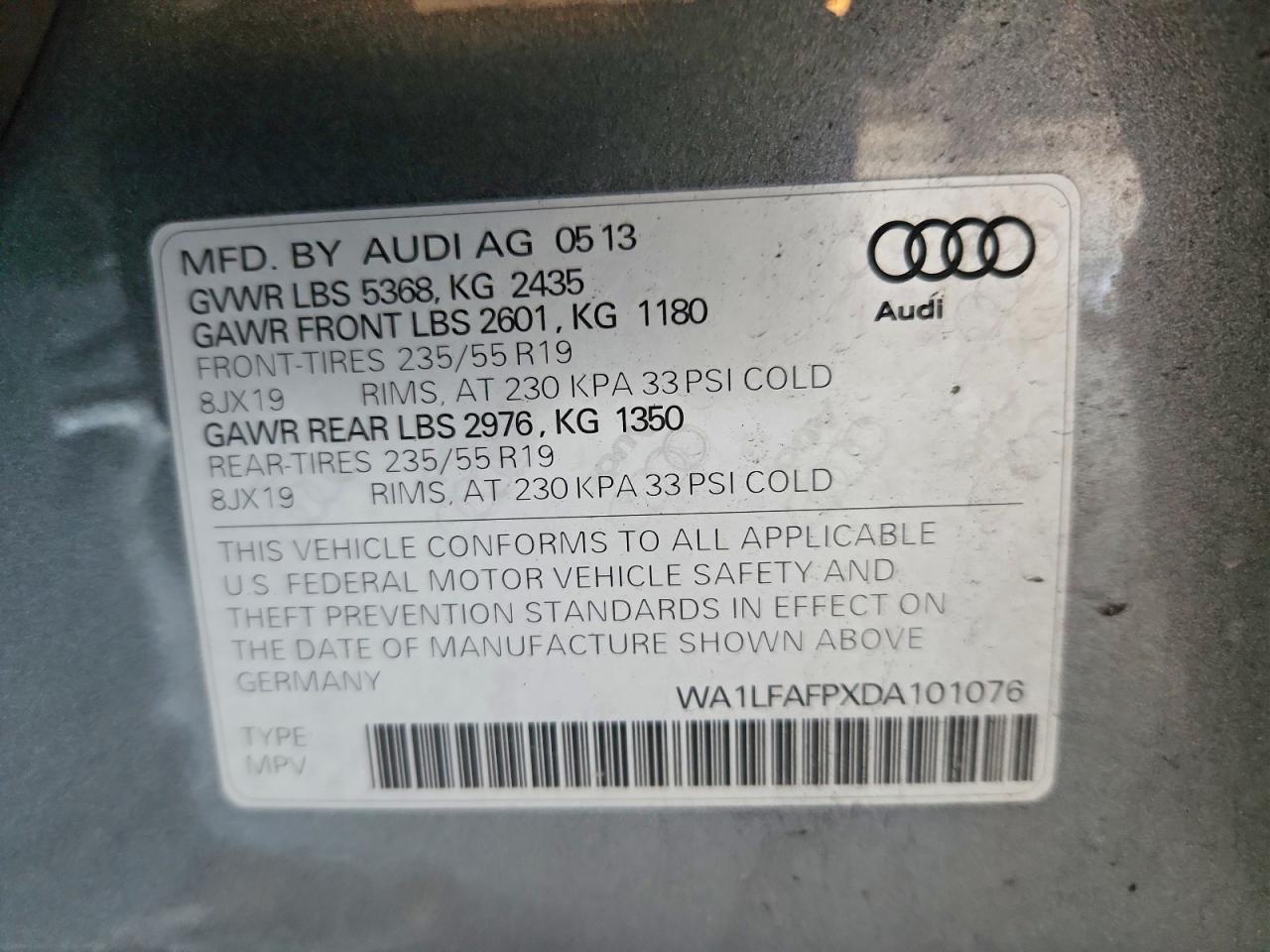 2013 Audi Q5 Premium Plus