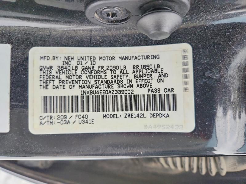 2010 Toyota Corolla Base