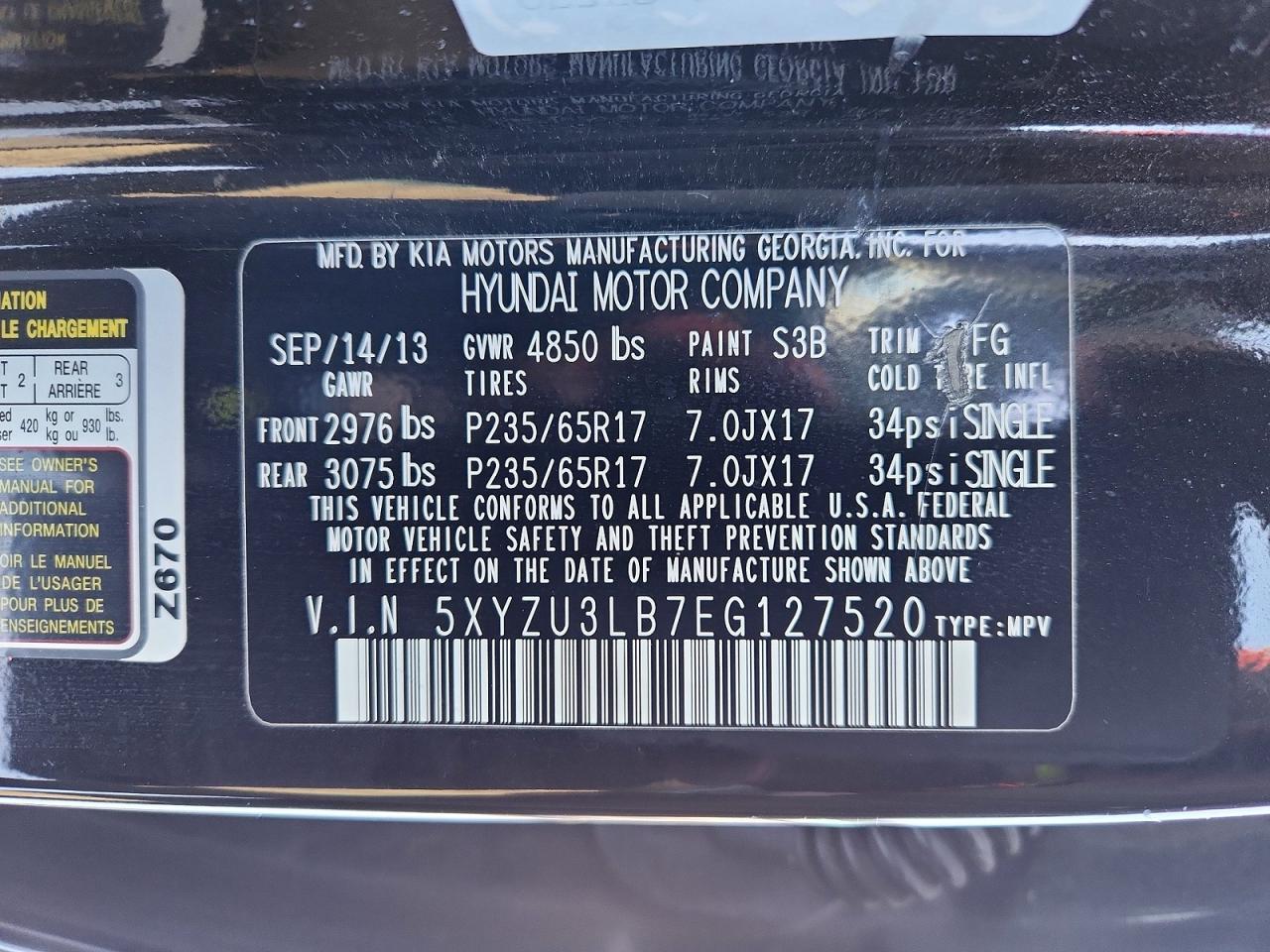 2014 Hyundai Santa fe Sport