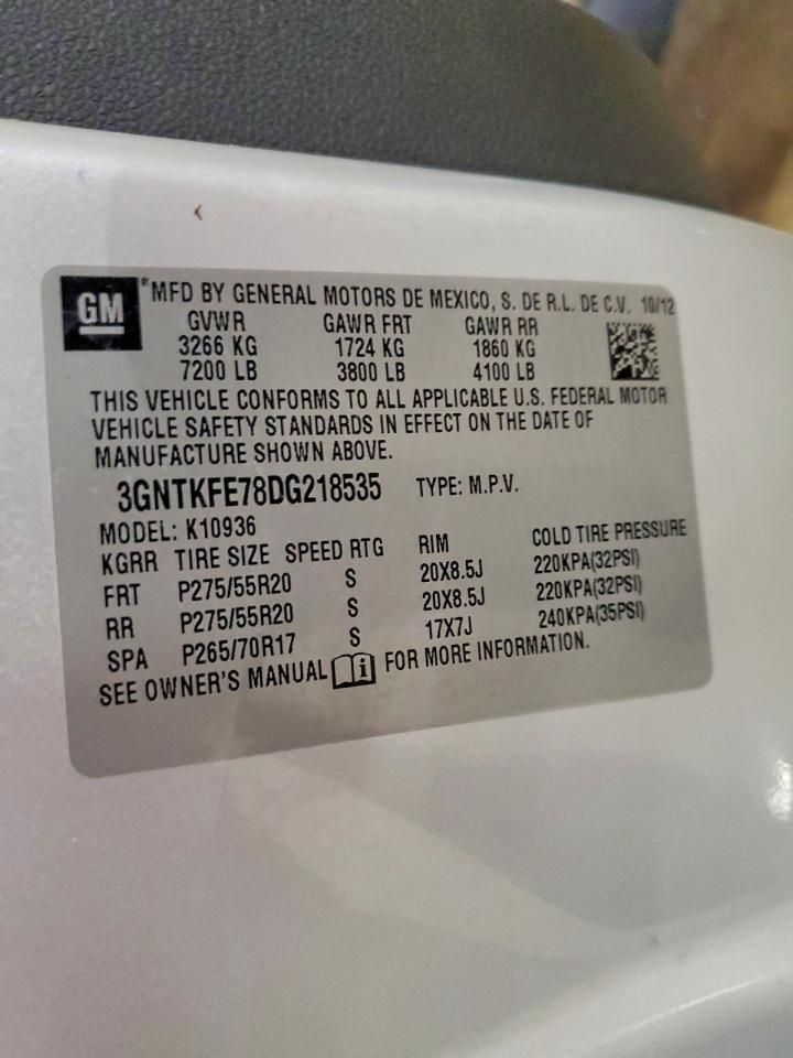 2013 Chevrolet Avalanche lt