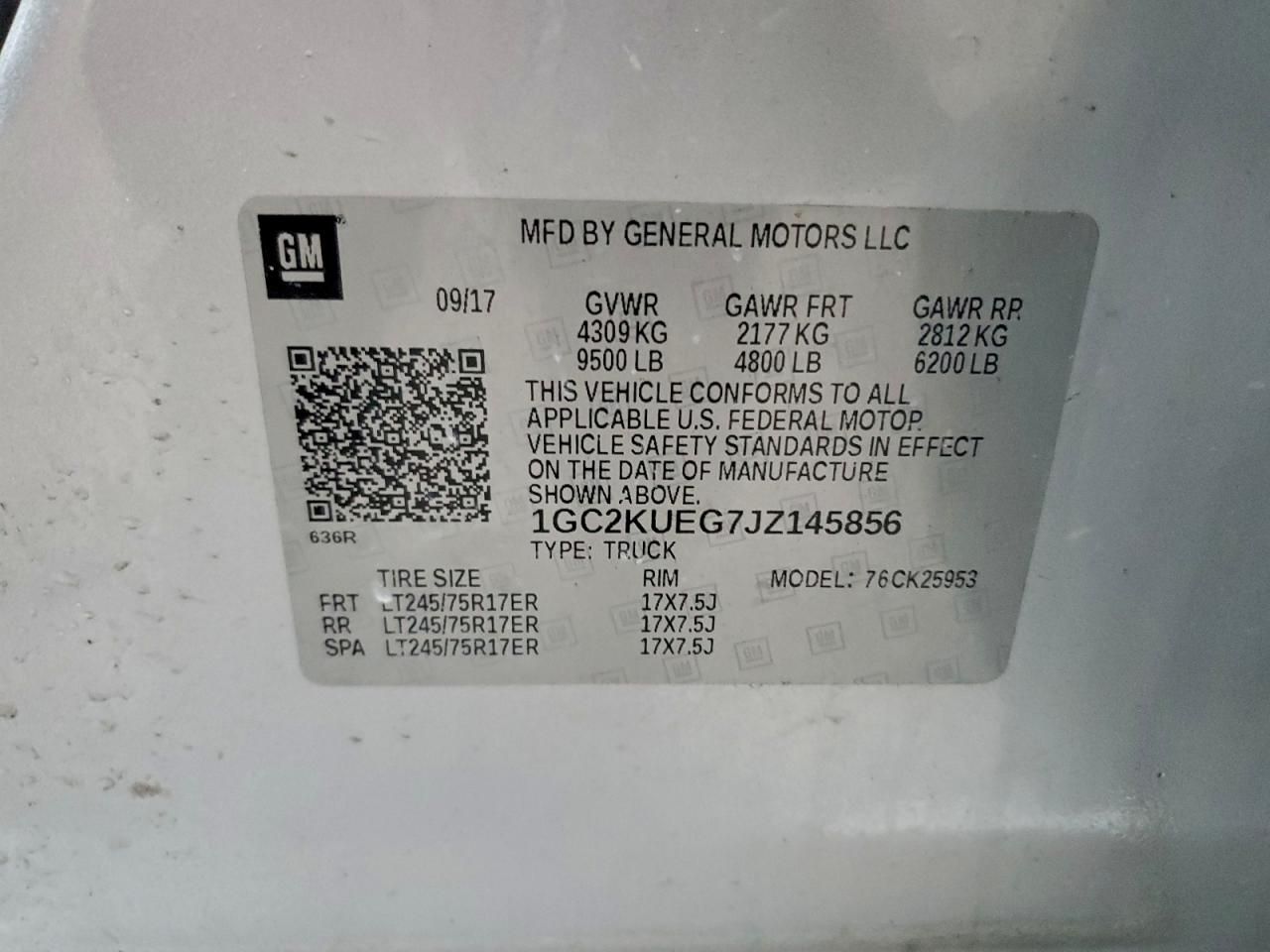 2018 Chevrolet Silverado K2500 Heavy Duty