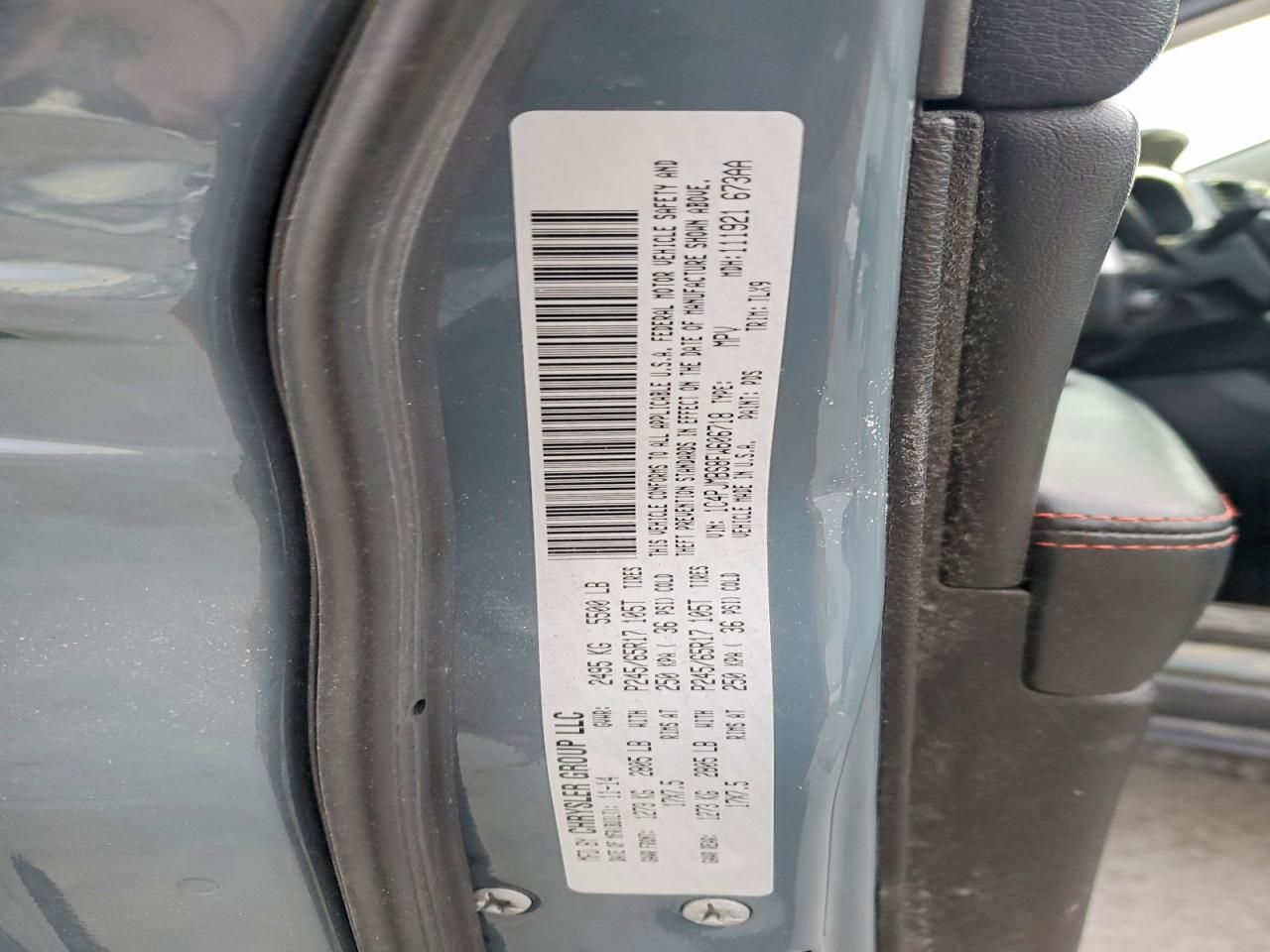 2015 Jeep Cherokee Trailhawk